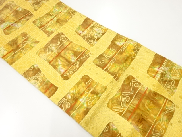 JAPANESE NAGOYA OBI / WOVEN ABSTRACT